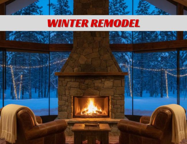 Why Winter Is the Best Time to Plan Your Fireplace Remodel